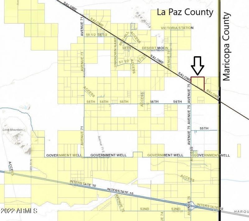 75E and Salome Road, Salome, AZ 85348