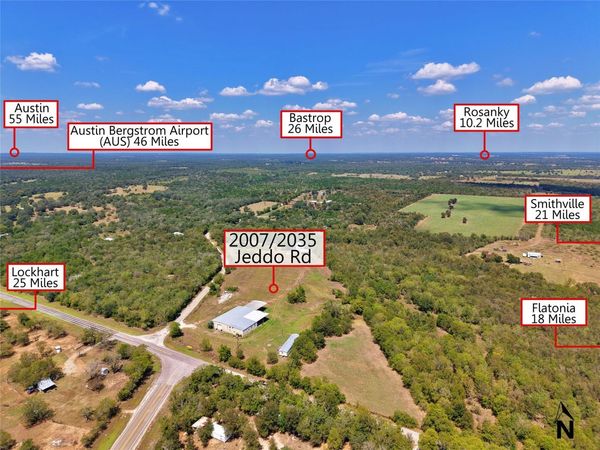 2007 and 2035 Jeddo RD, Rosanky, TX 78953