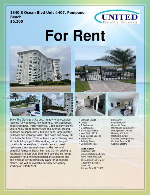 1340 S Ocean Blvd, Unit 407, Pompano Beach, FL 33062 Photo