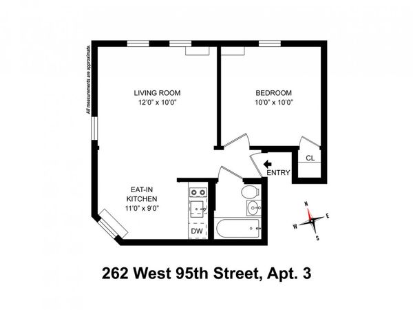 262 W 95TH Street, Unit 2/3, Manhattan, NY 10025