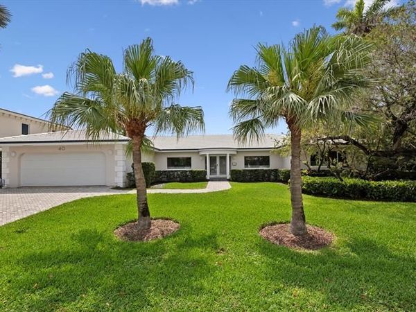 40 Isla Bahia Drive, Fort Lauderdale, FL 33316