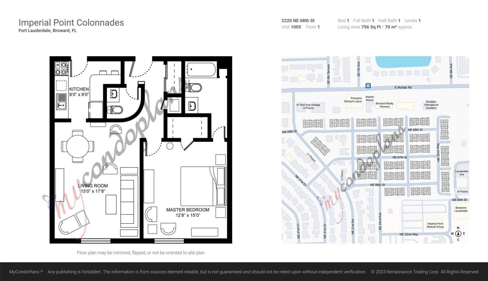 2220 NE 68th, Unit 1005, Fort Lauderdale, FL 33308 Photo