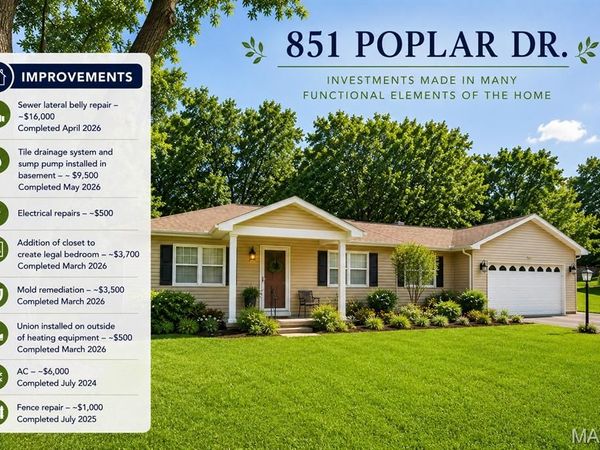 851 Poplar Drive, Unincorporated, MO 63125