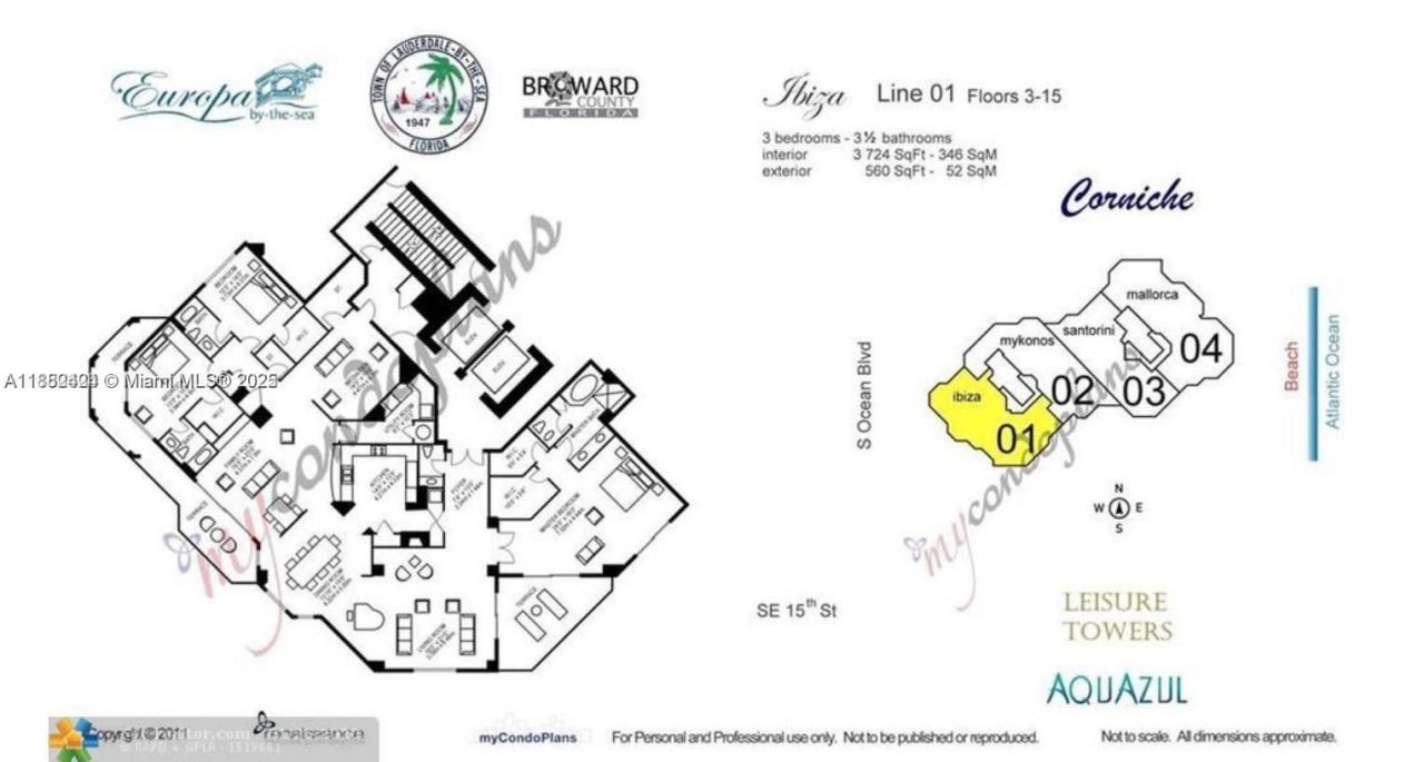 1460 S Ocean Blvd, Unit 1101, Lauderdale by the Sea, FL 33062 Photo