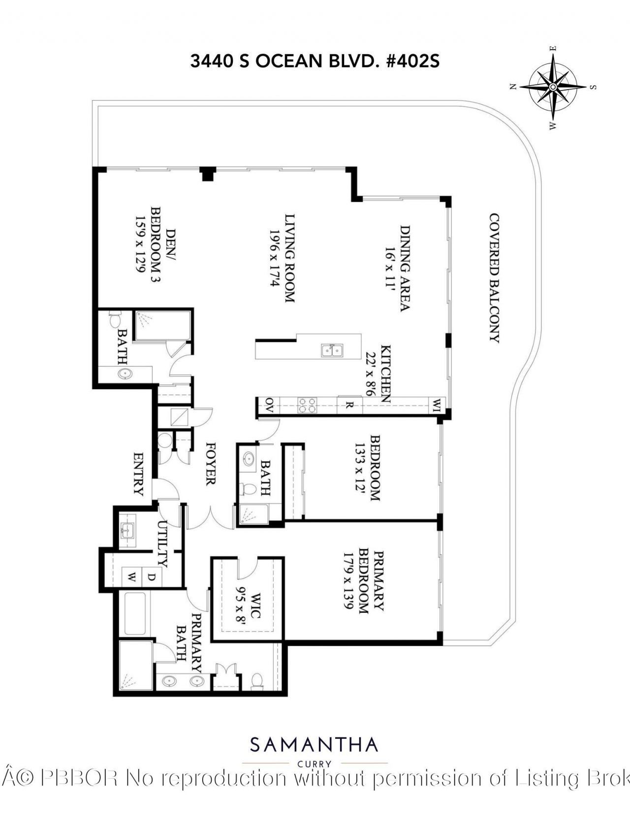 3440 S Ocean Boulevard, Unit 402S, Palm Beach, FL 33480 Photo