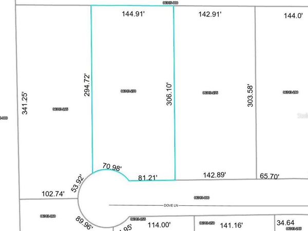 Lot 54 DOVE LANE, PERRY, FL 32348