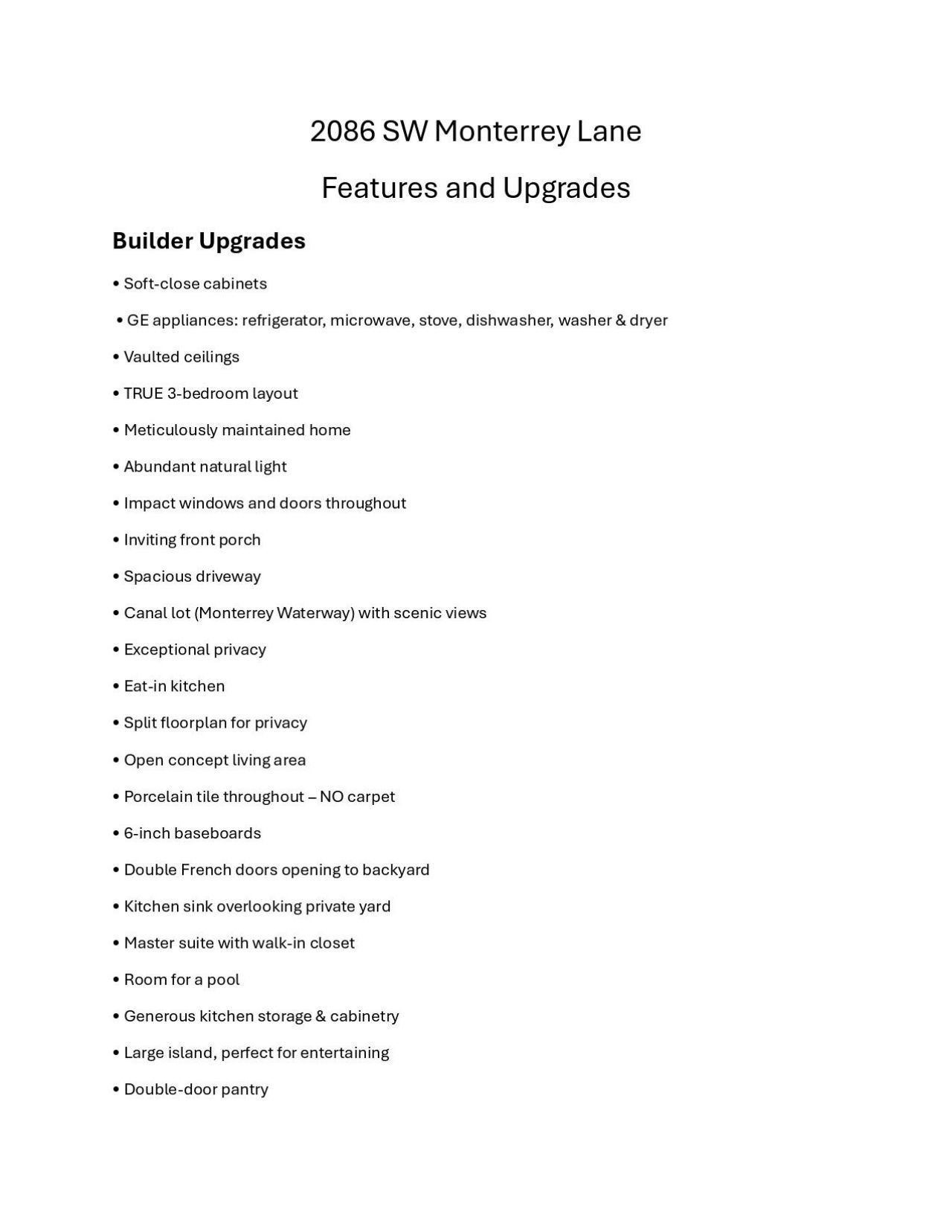 2086 SW Monterrey Lane, Port Saint Lucie, FL 34953 Photo