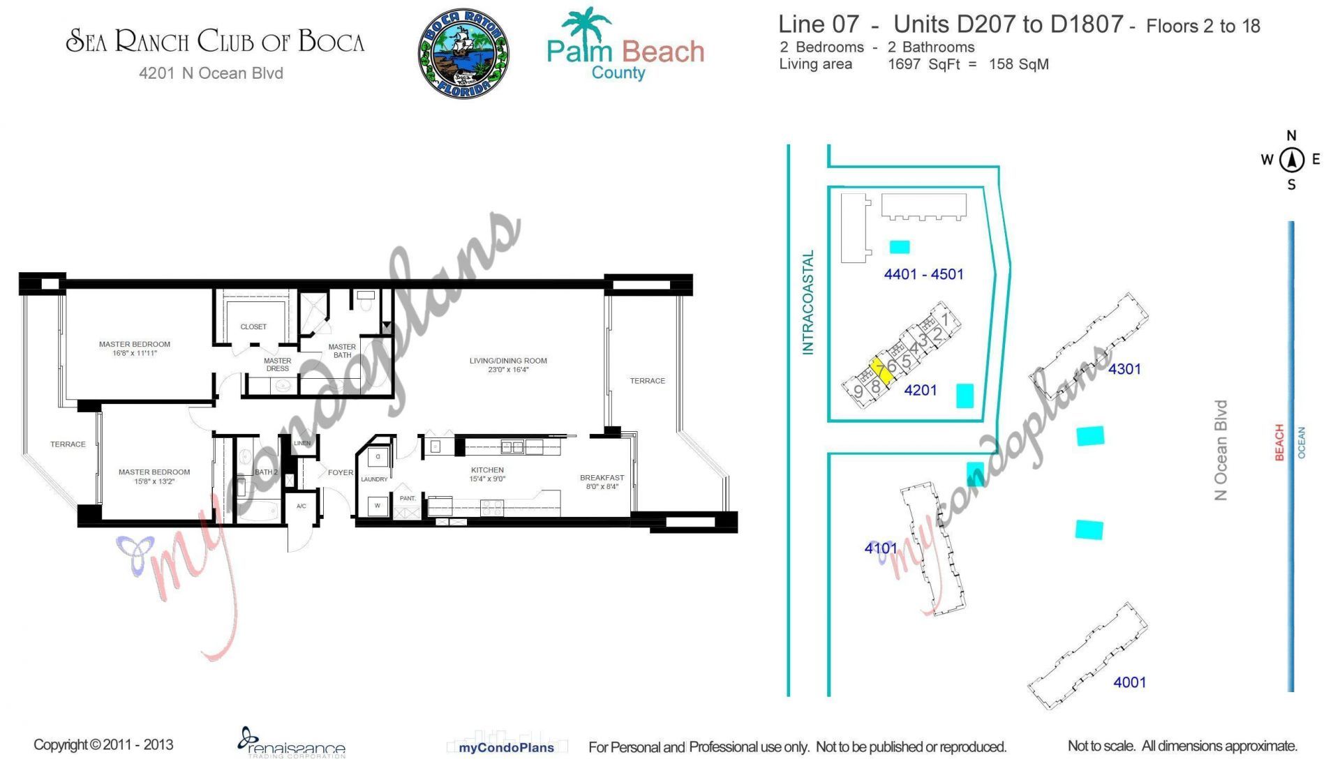 4201 N Ocean Boulevard, Unit 307, Boca Raton, FL 33431 Photo