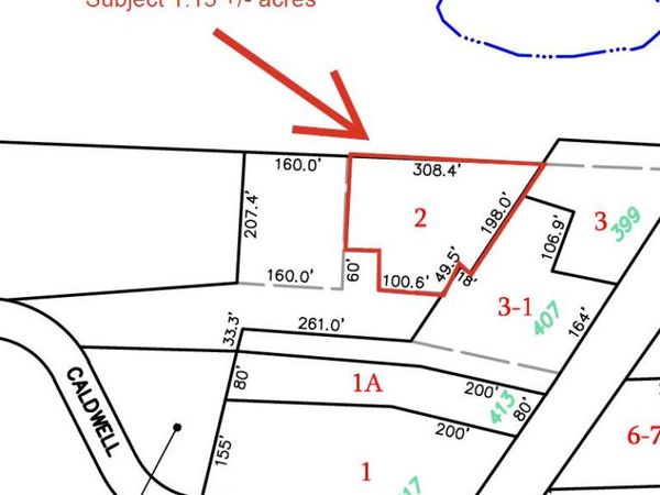 Map7Lot2A Caldwell Drive, Farmingdale, ME 04344