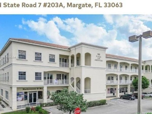 100 N State Road 7, Unit 203A, Margate, FL 33063