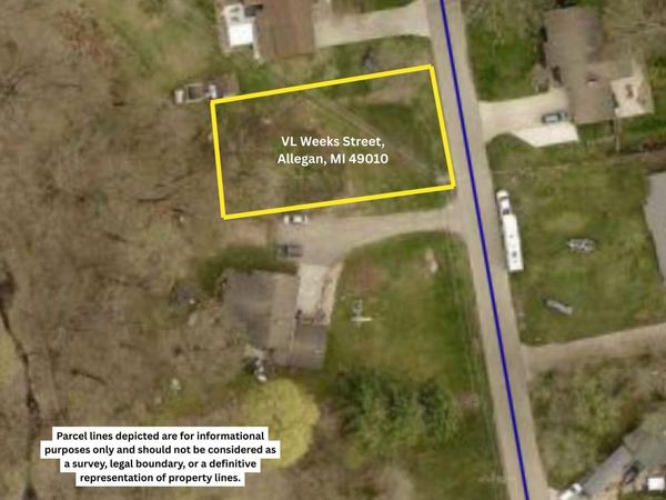VL Weeks Street, Allegan, MI 49010