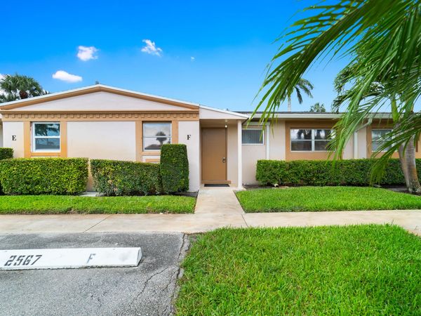 2567 Dudley Drive W, Unit F, West Palm Beach, FL 33415