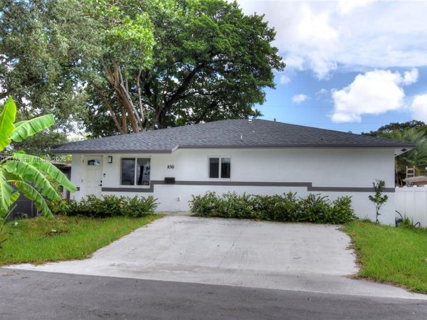 830 NW 19th Ter, Fort Lauderdale, FL 33311
