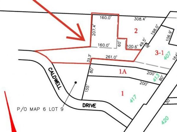 Map7Lot2B Caldwell Drive, Farmingdale, ME 04344