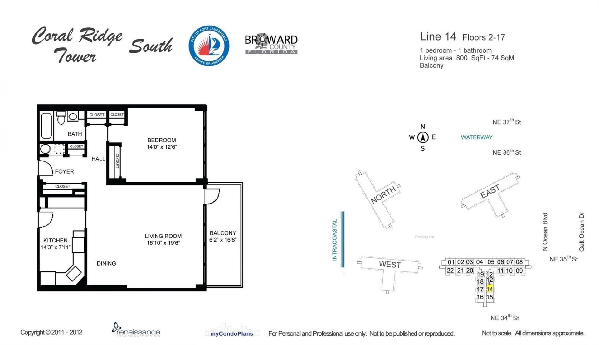 3333 NE 34th Street, Unit 1214, Fort Lauderdale, FL 33308 Photo