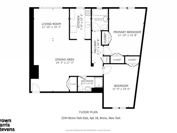 2244 BRONX Park E, Unit 1B, Bronx, NY 10467