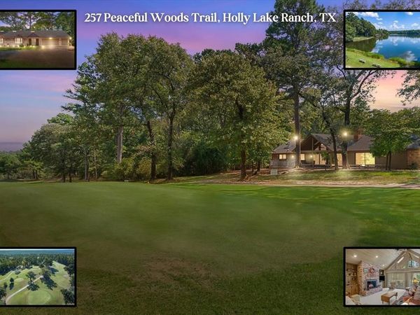 257 Peaceful Woods Trail, Holly Lake Ranch, TX 75765