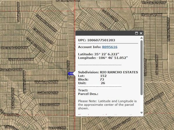 Apollo Road NW, Rio Rancho, NM 87144