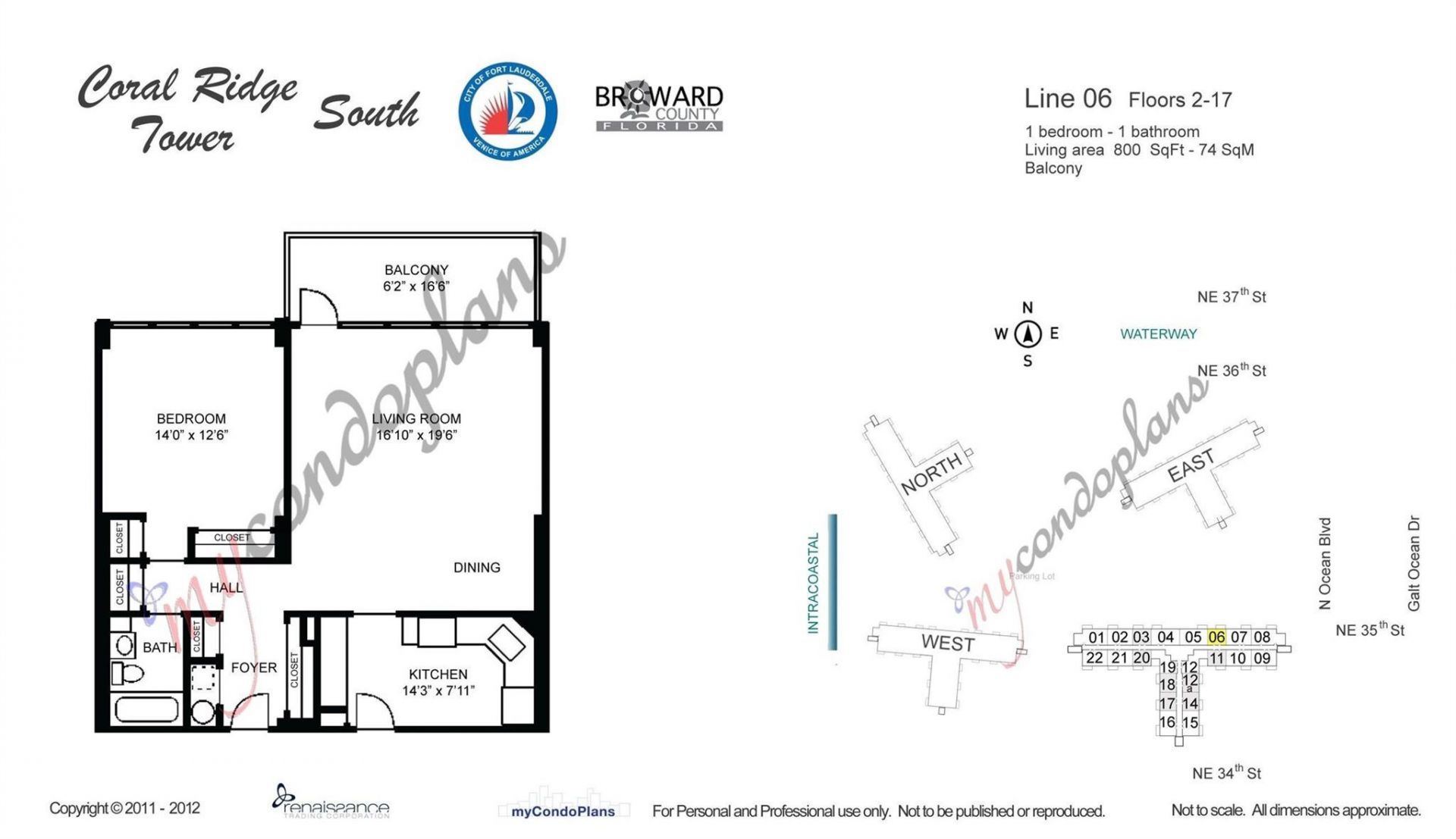 3333 NE 34th Street, Unit 1006, Fort Lauderdale, FL 33308 Photo