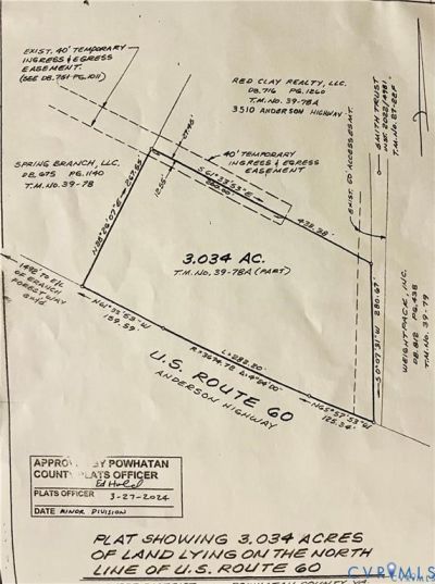 0 Anderson Highway, Powhatan, VA 23139 Main Photo