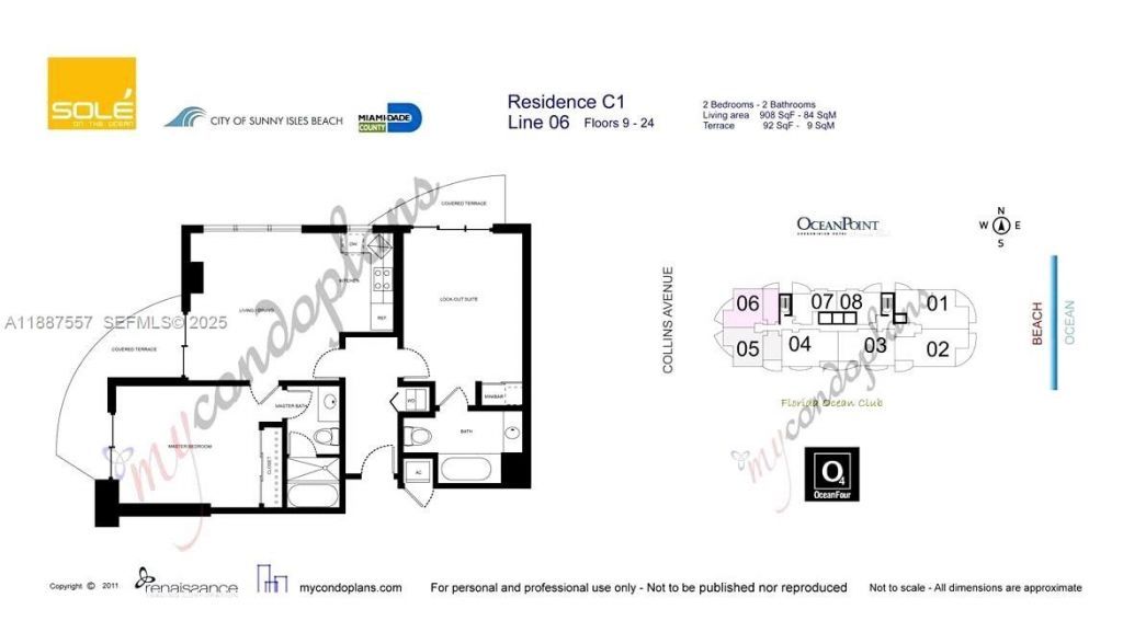 17315 Collins Ave, Unit 1106, Sunny Isles Beach, FL 33160 Photo