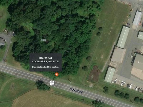ROUTE 144, COOKSVILLE, MD 21723