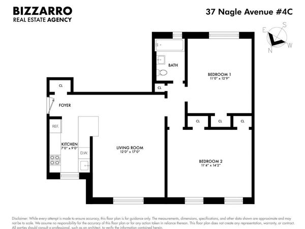 37 Nagle Avenue, Unit 1C, Manhattan, NY 10040