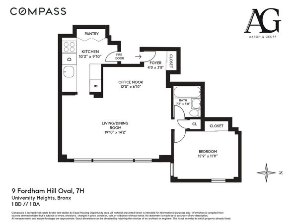 9 Fordham Hill Oval, Unit 7H, Bronx, NY 10468