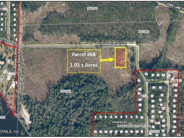 PARCEL 6B E HILLSBOROUGH Avenue, Florahome, FL 32140