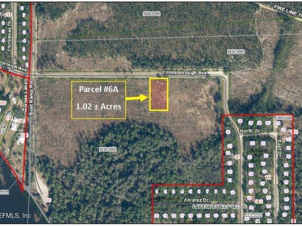 PARCEL 6A E HILLSBOROUGH Avenue, Florahome, FL 32140