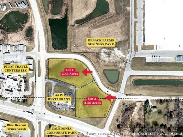 LT 1 & LT 3 Adams Road Highway K & NE Fron, Caledonia, WI 53126