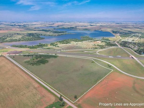 I-40 Frontage Road, 26 Acres, Canute, OK 73626