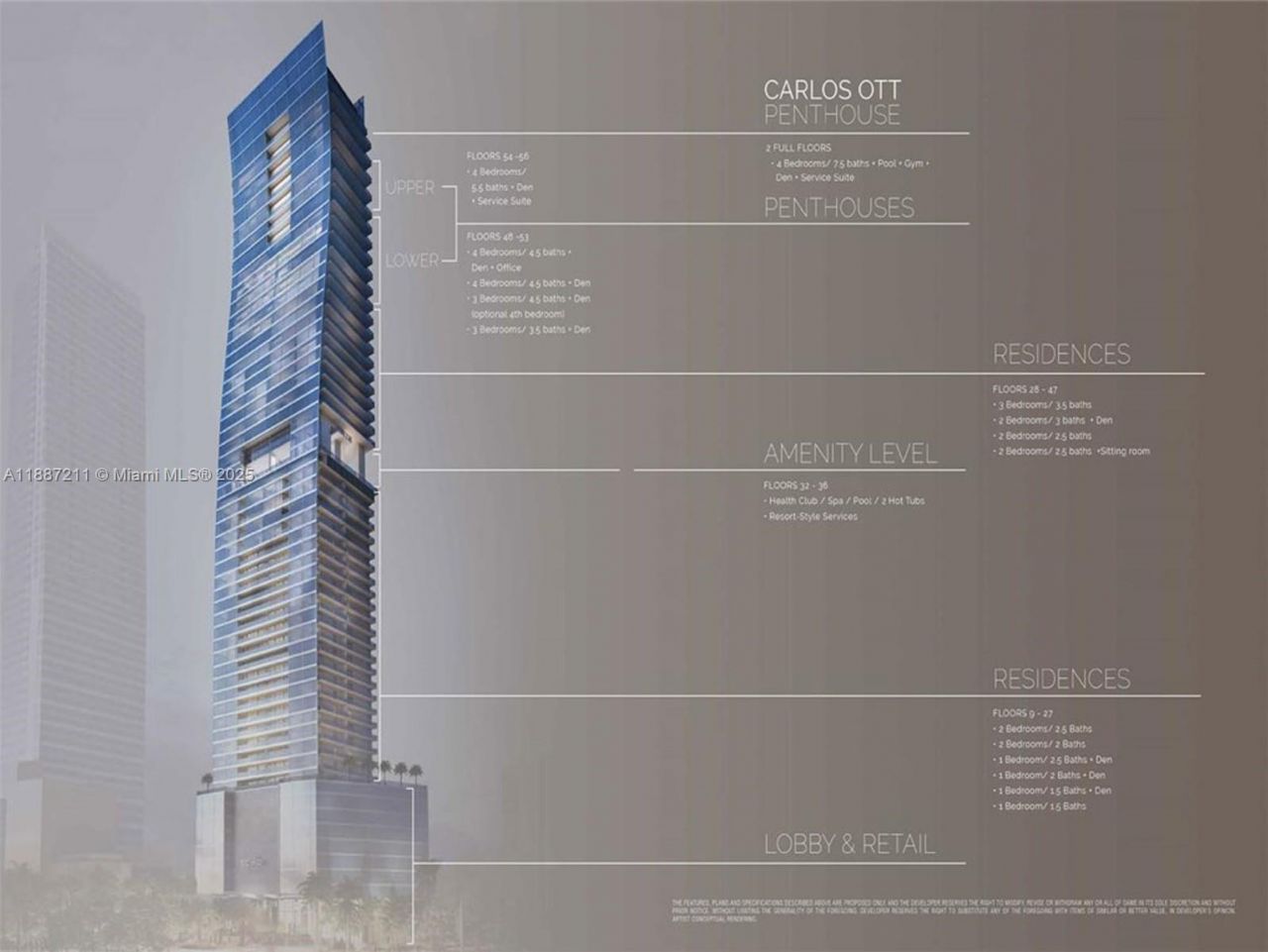 1451 Brickell Ave, Unit 3903, Miami, FL 33131 Photo