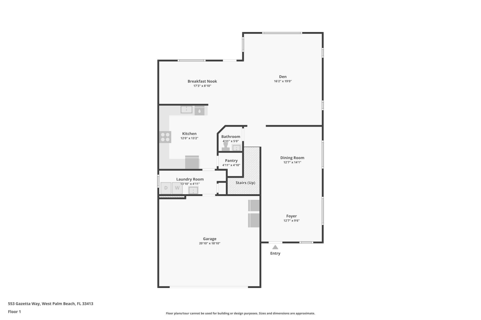 553 Gazetta Way, West Palm Beach, FL 33413 Photo