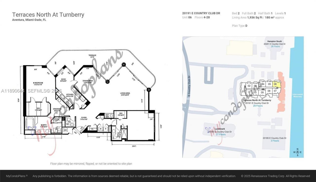 20191 E Country Club Dr, Unit 2606, Aventura, FL 33180 Photo