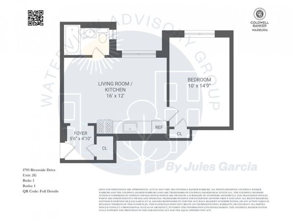 1793 RIVERSIDE Drive, Unit 2G, Manhattan, NY 10034