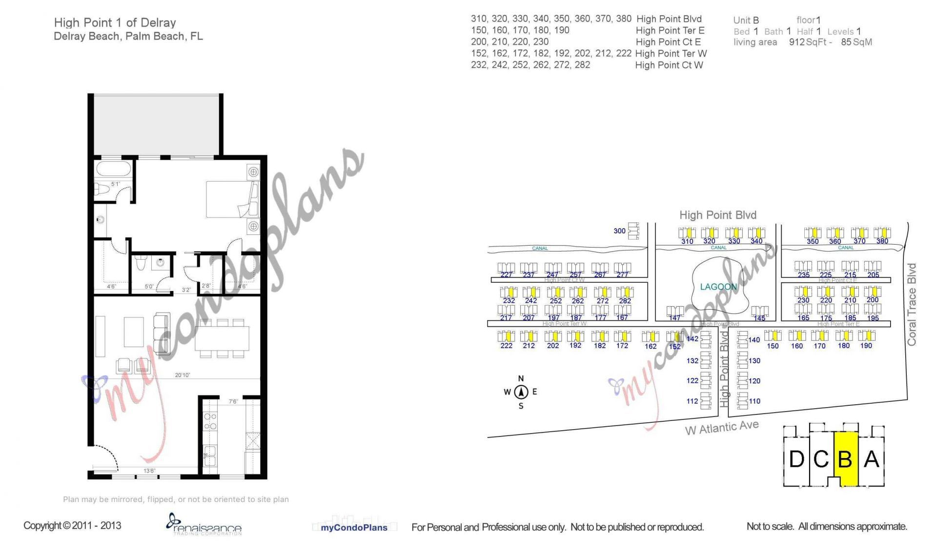170 High Point Terrace E, Unit Apt B, Delray Beach, FL 33445 Photo
