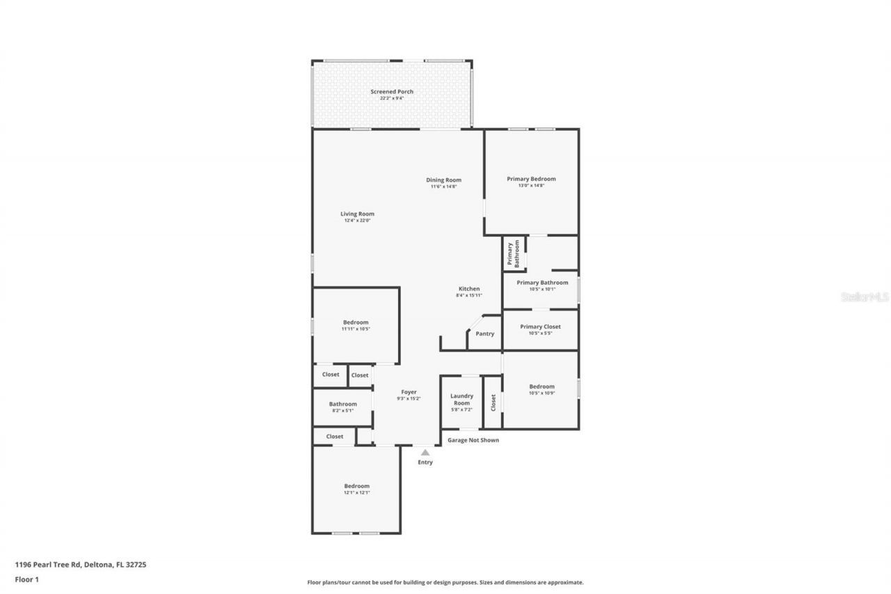 1196 Pearl Tree Road, Deltona, FL 32725 Photo