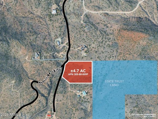 +/-4acres E Colossal Cave Road, Unit -, Vail, AZ 85641