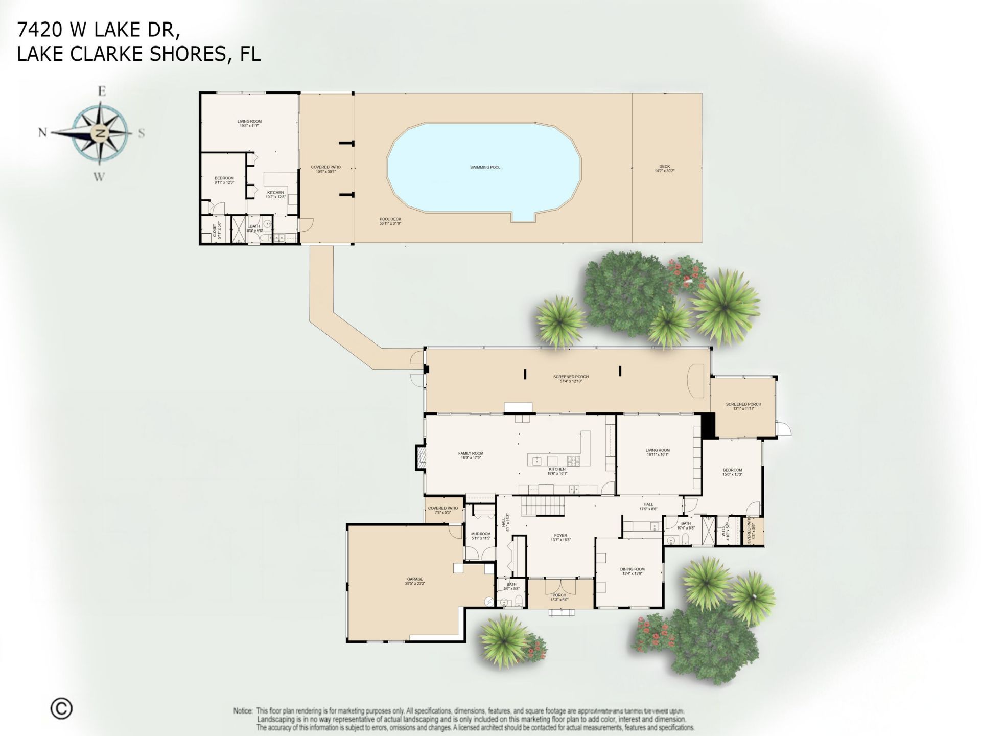 7420 W Lake Drive, Lake Clarke Shores, FL 33406 Photo