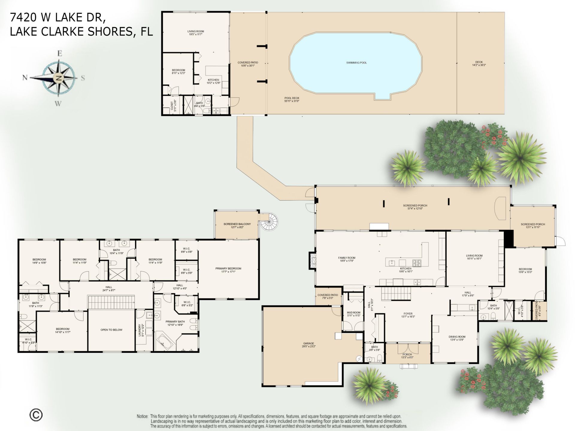 7420 W Lake Drive, Lake Clarke Shores, FL 33406 Photo