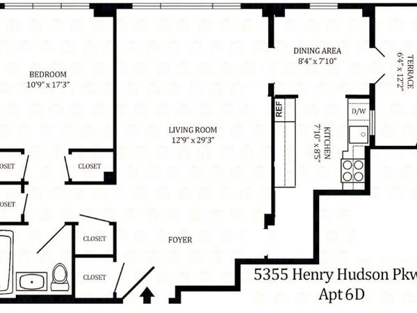 5355 HENRY HUDSON Parkway, Unit 6D, Bronx, NY 10471
