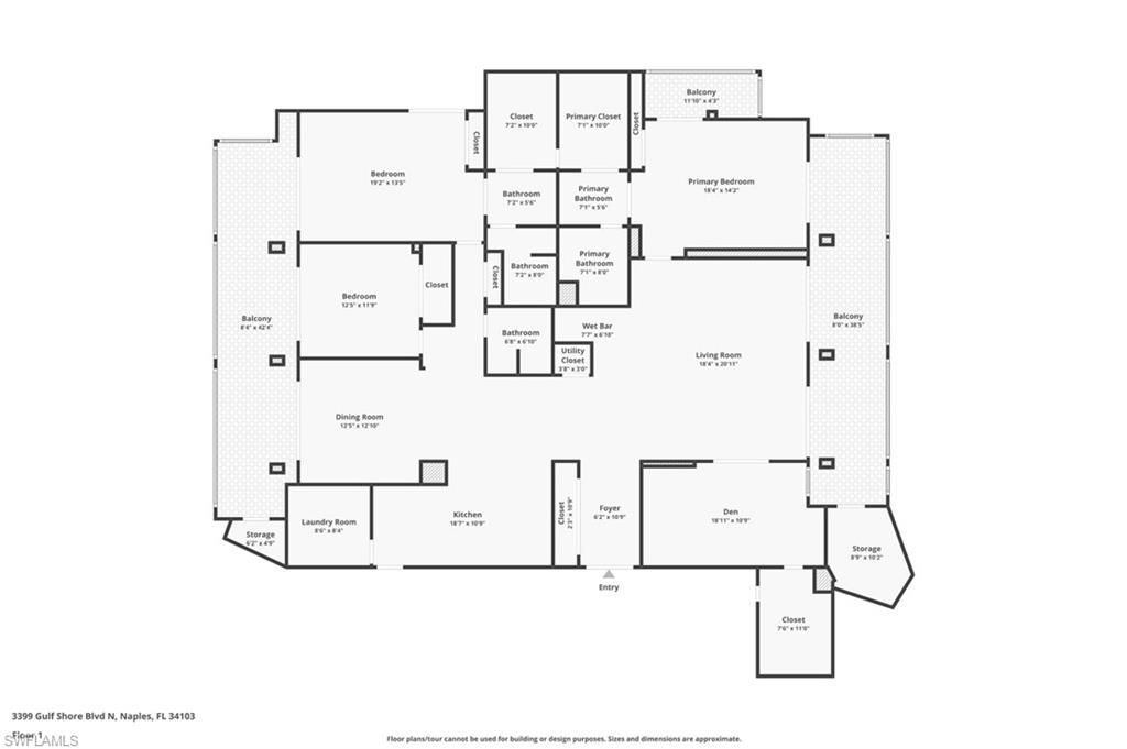 3399 Gulf Shore Blvd N, Unit PH-South, Naples, FL 34103 Photo