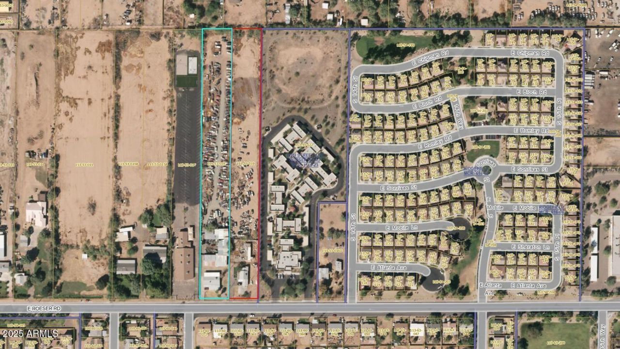 1250 E Roeser Road, Lot #N/A, Phoenix, AZ 85040 Main Photo