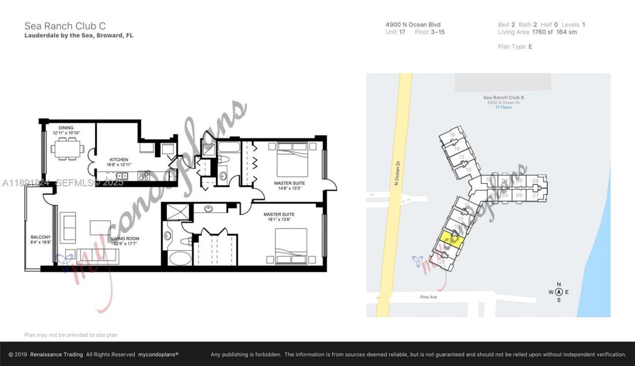 4900 N Ocean Blvd, Unit 1217, Lauderdale by the Sea, FL 33308 Photo