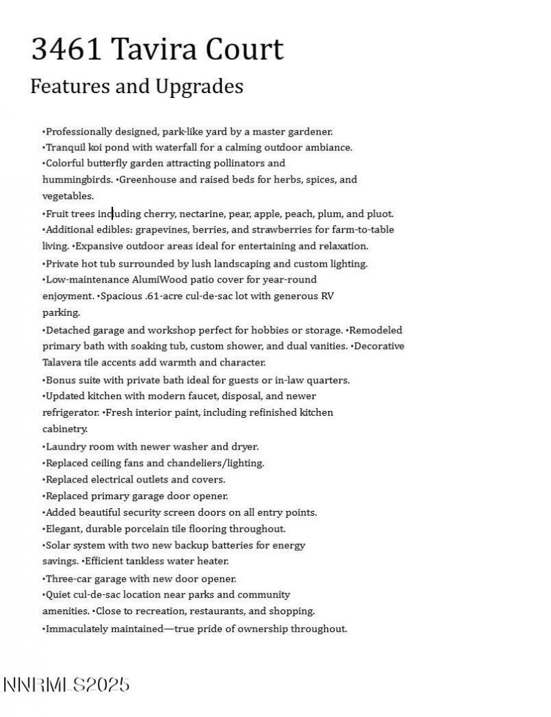 3461 Tavira Court, Sparks, NV 89436 Photo