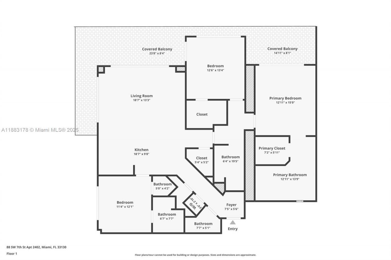 88 SW 7th St, Unit 2402, Miami, FL 33130 Photo