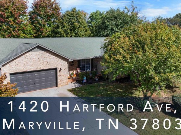 1420 Hartford Ave, Maryville, TN 37803