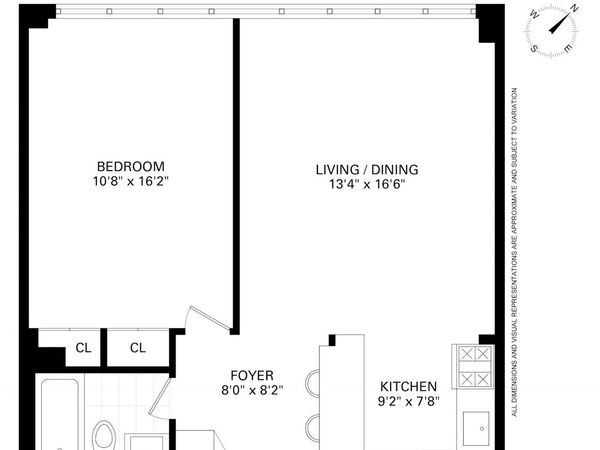 220 MANHATTAN Avenue, Unit 4F, Manhattan, NY 10026