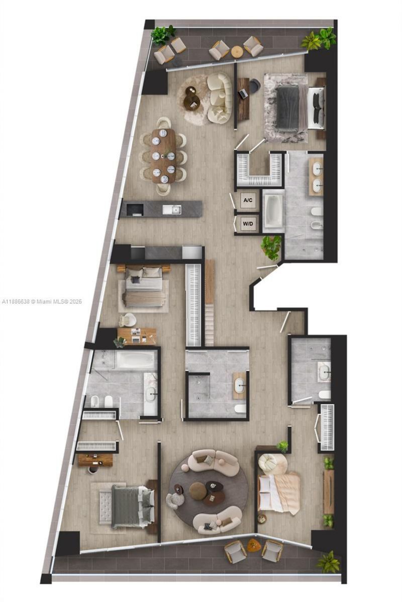 495 Brickell Ave, Unit 1510, Miami, FL 33131 Photo